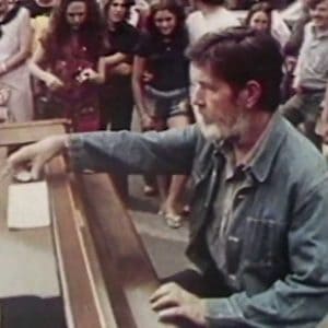 John Cage Performs His Avant-Garde Piano Piece 4’33” … in 1’22” (Harvard Square, 1973) - @Open Culture #johncage john cage performs his avant
