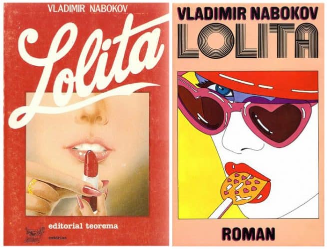 Lolita Book Covers: 200+ Designs From 40 Countries Since 1955, Including Nabokov’s Favorite Design - @Open Culture #lolitabookcovers Artes & contextos lolita book covers 200 designs
