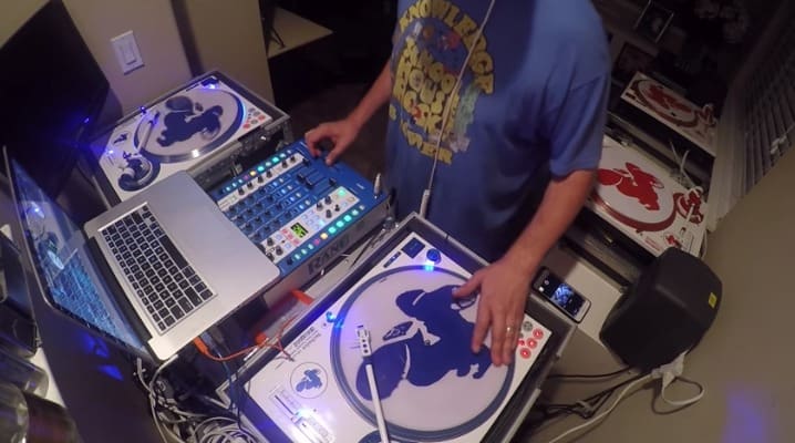 This 3-Minute Mix Pleasantly Intersects Top 40 Rap, Old School & Turntablism (Video) - @AFH Ambrosia for Heads Artes & contextos Turntablism