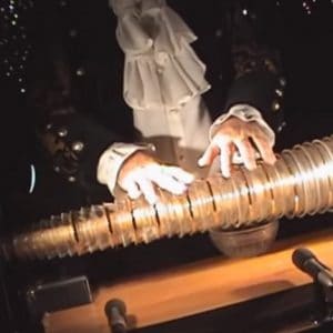 The Instrument Benjamin Franklin Invented the Glass Armonica (...) - @Open Culture Glass Armonica