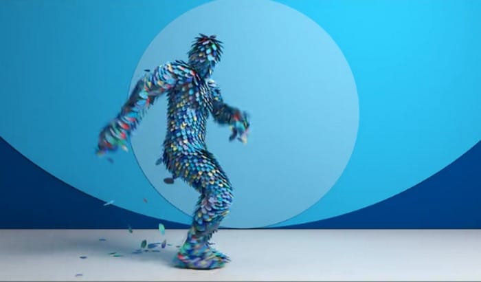An In-Your-Face Motion Capture Dance Performance Amidst a Flurry (...) - @This is Colossal Artes & contextos Method Studios