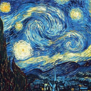 Van Gogh’s “Starry Night” and “Self Portrait” Painted on Dark Water, Using a Traditional Turkish Art Form – @OpenCulture0 (0)