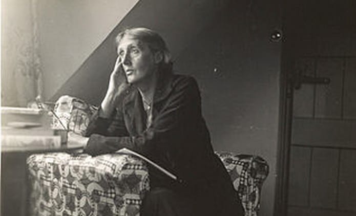 Virginia Woolf at Monk's house