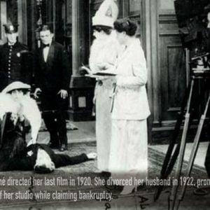 Alice Guy-Blaché the First Female Film Director