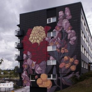Pastel New Mural in Säffle, Sweden0 (0)