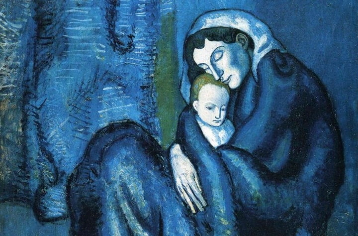 Periodo blu di Pablo Picasso – Sai i segreti, le fonti e le ossessioni dell’esordio parigino? Artes & contextos azuis picasso mother and child 1902 blg