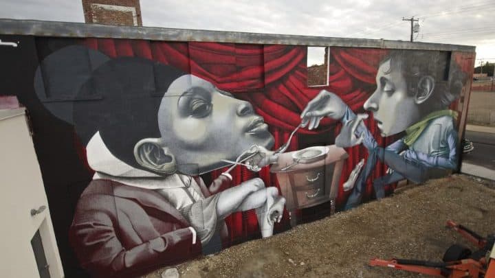 Murals from Ethos in Switzerland and USA