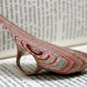 Laminated Jewelry Crafted from Vintage Books by Jeremy May0 (0)