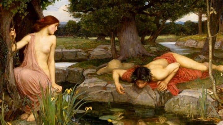 Narciso y sus distintas lecturas iconográficas