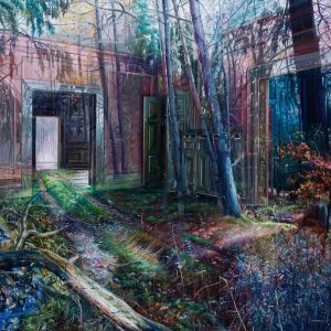 Multi-Layered Oil Paintings by Jacob Brostrup Blur Natural and Built Environments0 (0)