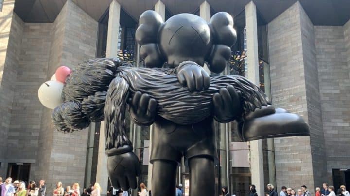 Kaws opened his new museum exhibition