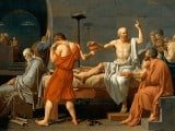 A Morte de Sócrates, por Jacques Louis David (1787