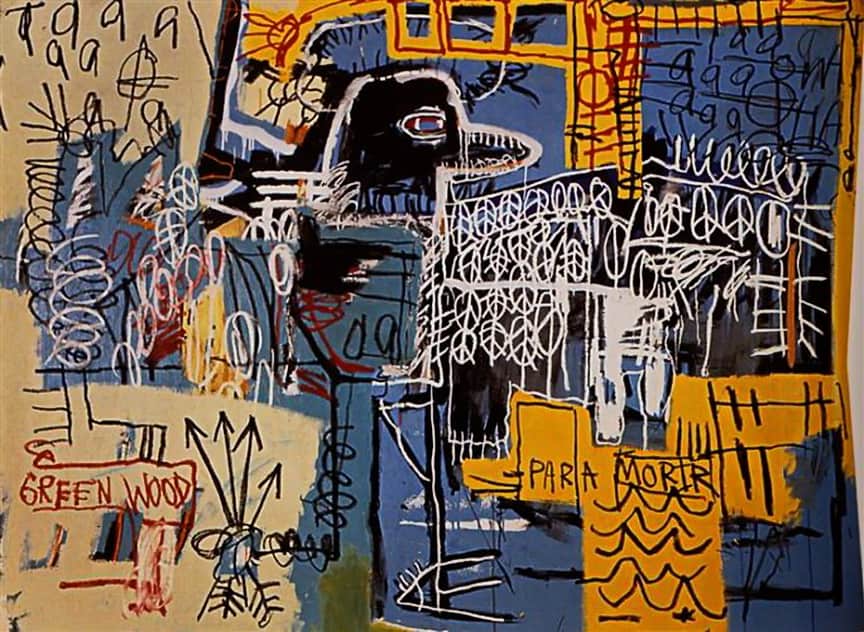 A Evolução da Arte Urbana Artes & contextos Bird on Money” 1981 by Jean Michel Basquiat Image WikiArt