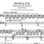 Sonata Op. 27 Nº 2