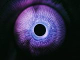 Explosões de Tinta de Rus Khasanov Artes & contextos bursts of inky technicolor liquids mimic human eyes in a short film about optical phenomena