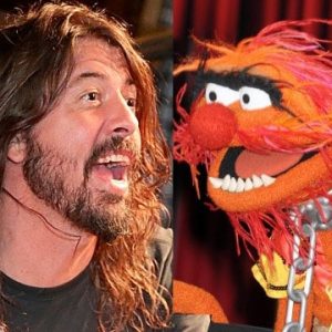 Grohl vs Animal in Muppets drum-off0 (0)