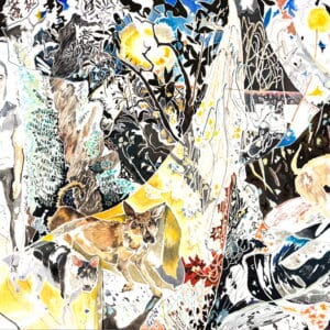 Haze-Balltsz-MuiMui-and-Doodood-2019-oil-on-canvas-240-x-400-cm