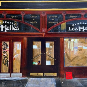 Narbi Price Retratos do Passado Untitled Windows Painting Les Halles For Tony
