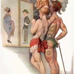 Revista Life prevê em 1914 como as pessoas se vestiriam na década de 19500 (0)