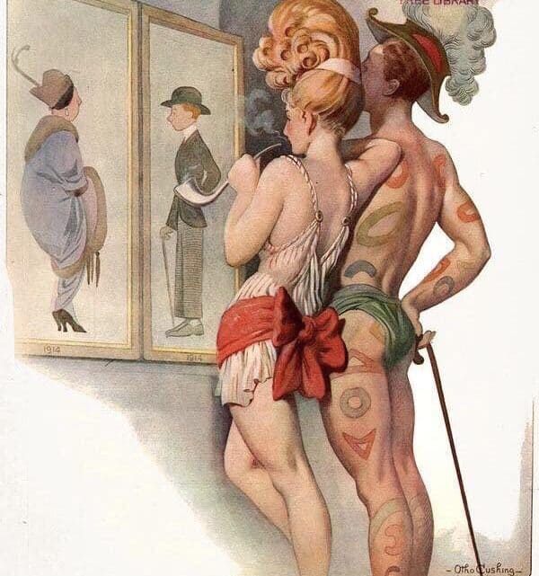 Revista Life prevê em 1914 como as pessoas se vestiriam na década de 1950 Artes & contextos life magazine predicts in 1914 how people would dress in the 1950s