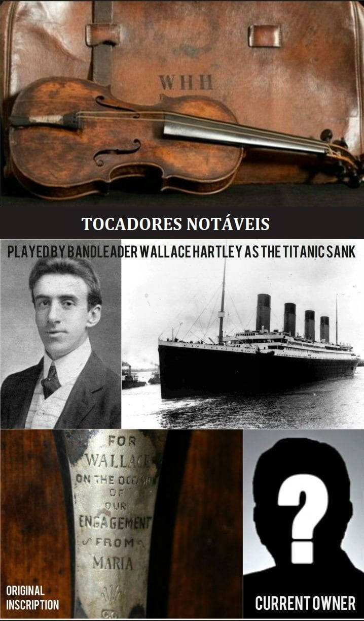 OS 12 VIOLINOS MAIS CAROS DE TODOS OS TEMPOS Artes & contextos Titanic Violin FInal