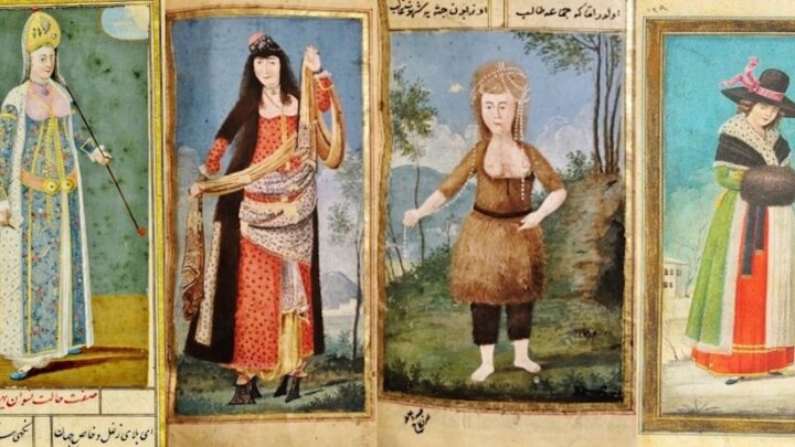 Todas as Senhoras (e Homens) aptas a imprimir: retratos Turcos do século XVIII das Melhores Pessoas do Mundo